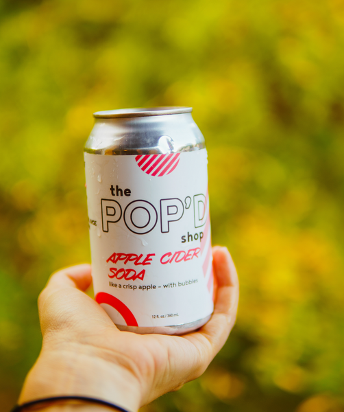 POP Open a Can of Apple Cider Soda!