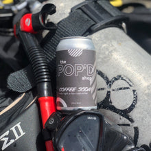 Load image into Gallery viewer, SCUBA and Snorkel gear with Coffee Soda.